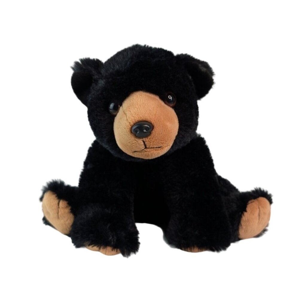 Wild‎ Republic Black Bear Plush 12" Stuffed Animal Toy 2016 #10901